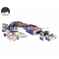 Glue free wadding production line,sintepon making machine, wadding making machine